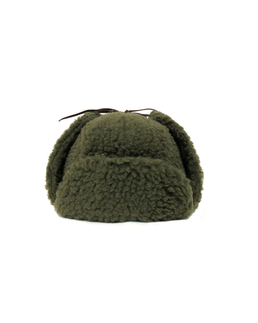 Cableami - Boa Aviator Hat - Olive