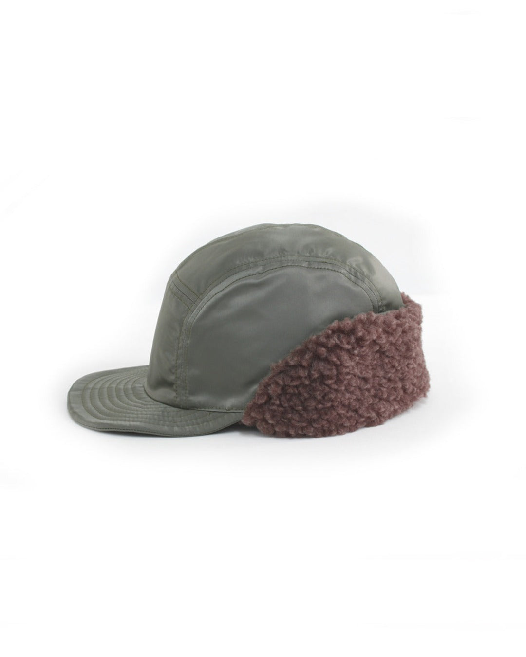 Cableami - Nylon Twill Boa Cap - Olive