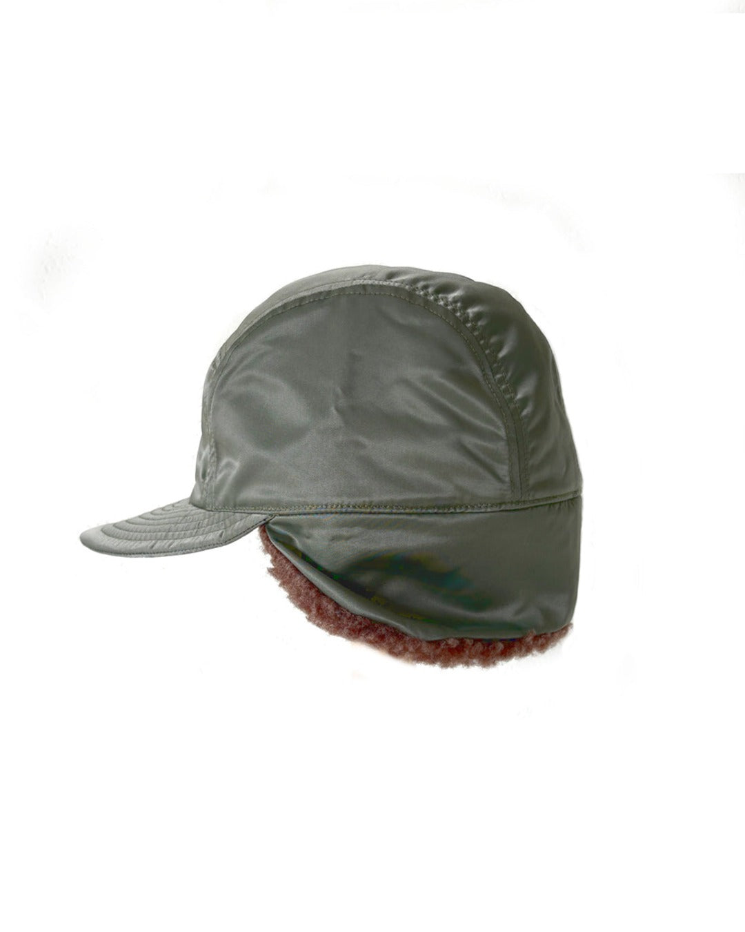 Cableami - Nylon Twill Boa Cap - Olive
