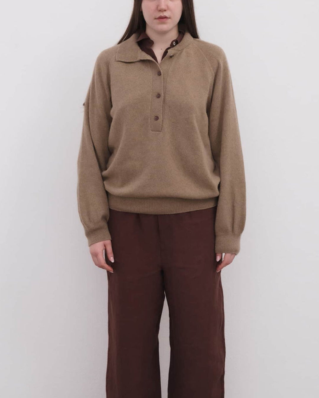 Baserange - Soar Polo Shirt - Rovere Brown
