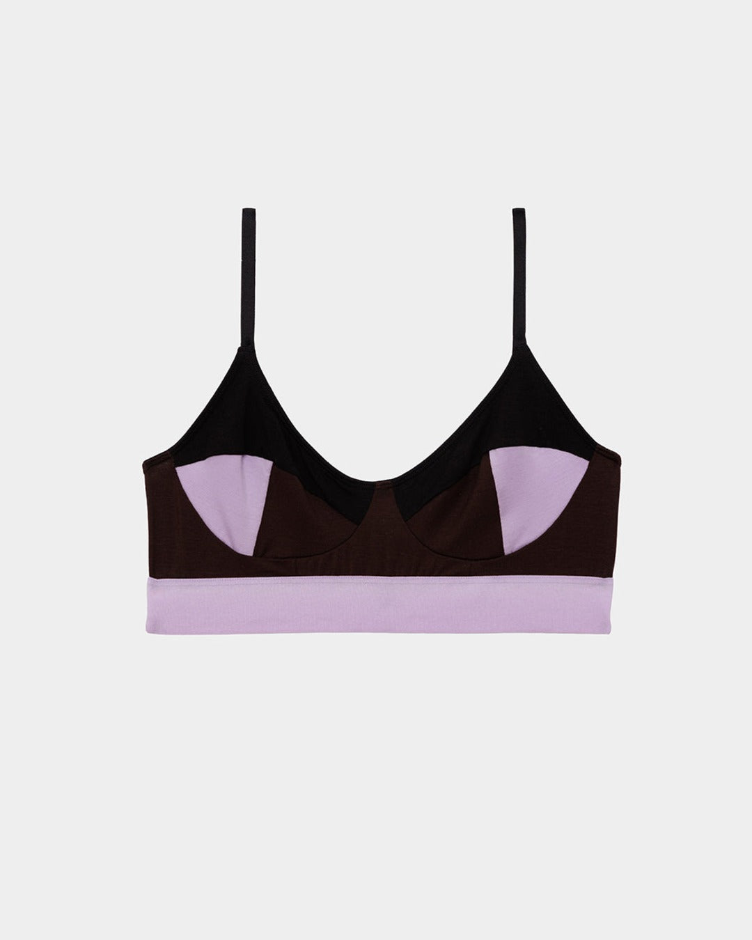 Baserange - Soft Bra - Tactile Black