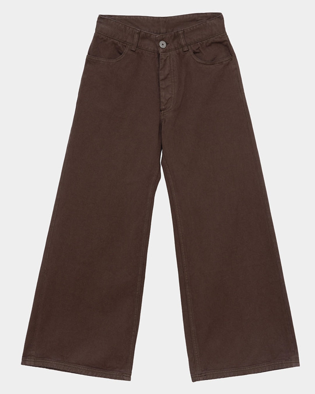 Baserange - Tajo Wide Pants - Cata Brown