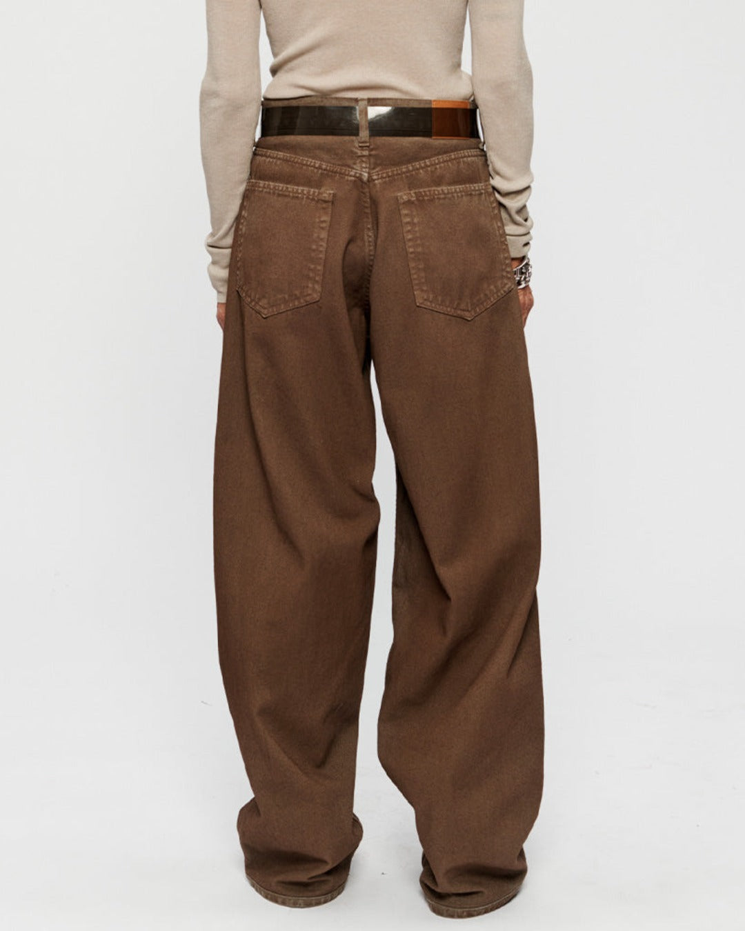 6397 - Roomy Jeans - Earth Clay