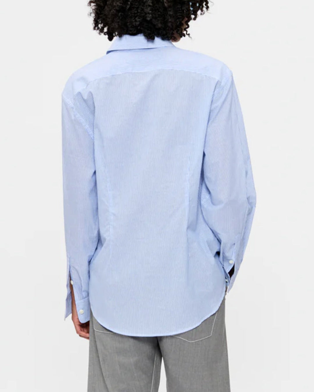 6397 - Chemise Habillée - Rayures Bleues