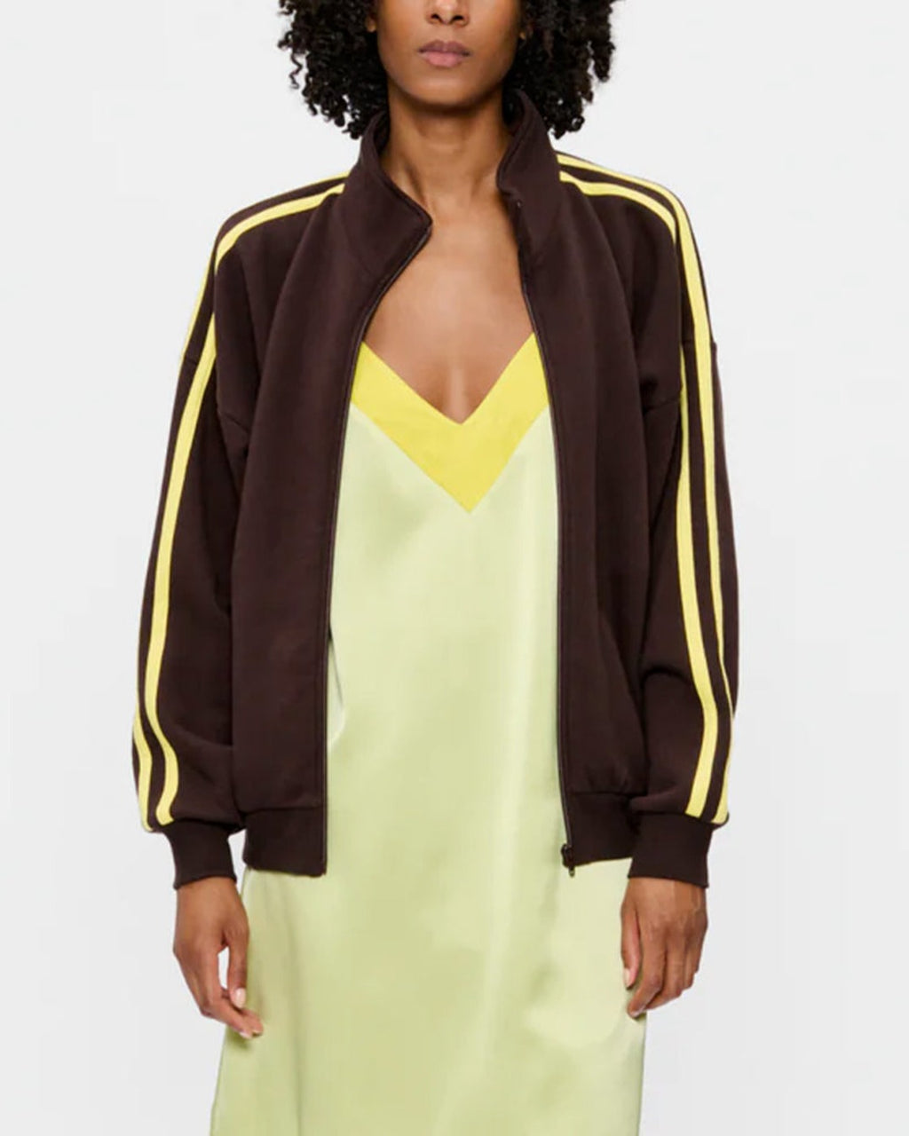 6397 - Veste Polaire Track Zip Up - Soil