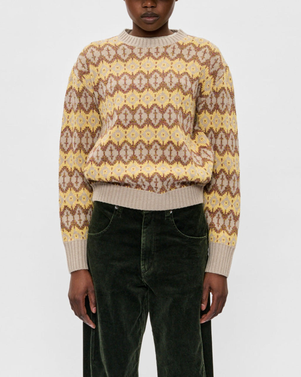 6397 - Pull Fairisle - Sunbeam