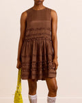 Damson Madder - Reed Dress - Chocolate
