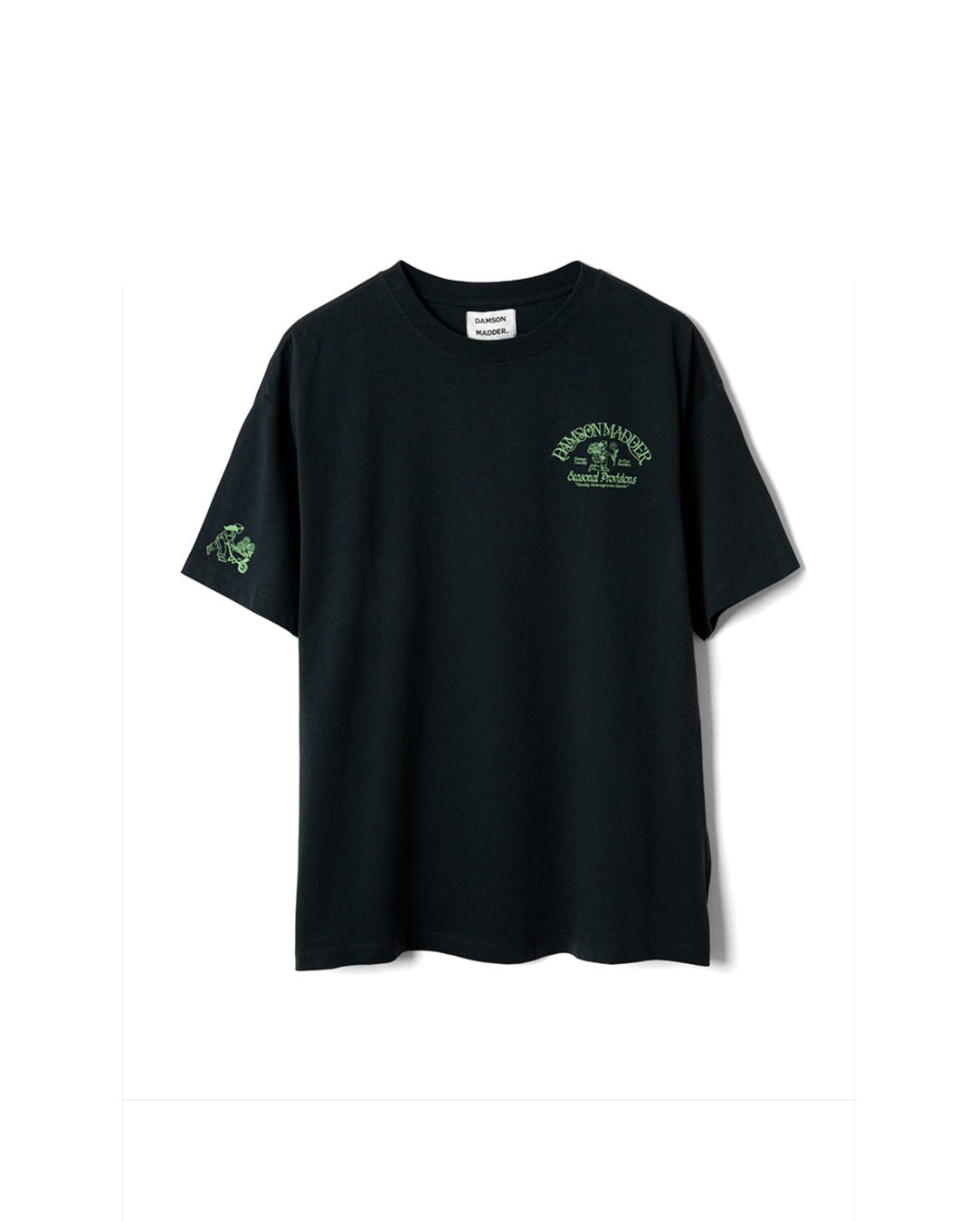 Damson Madder - T-Shirt Grown In The Garden - Charbon
