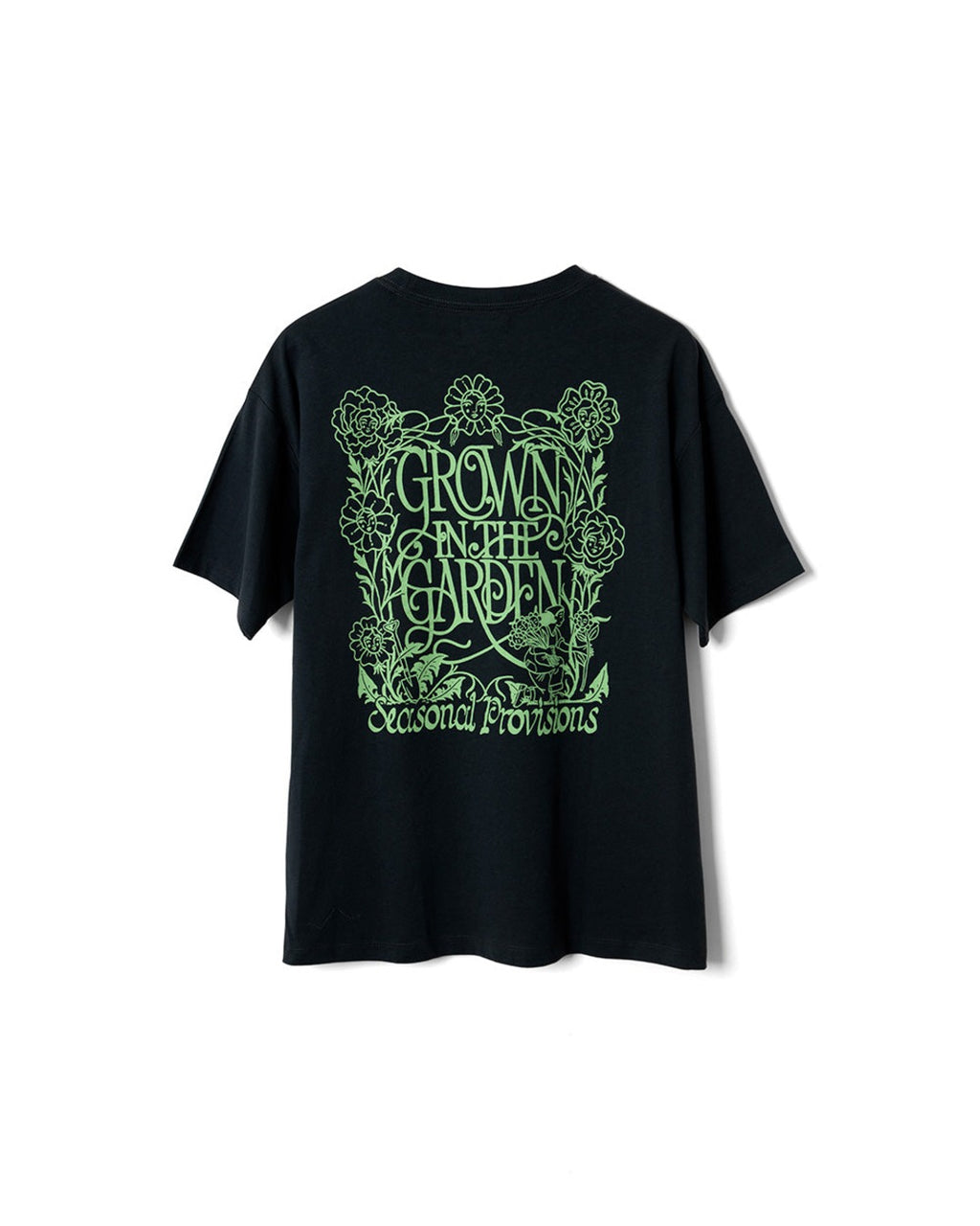 Damson Madder - T-Shirt Grown In The Garden - Charbon