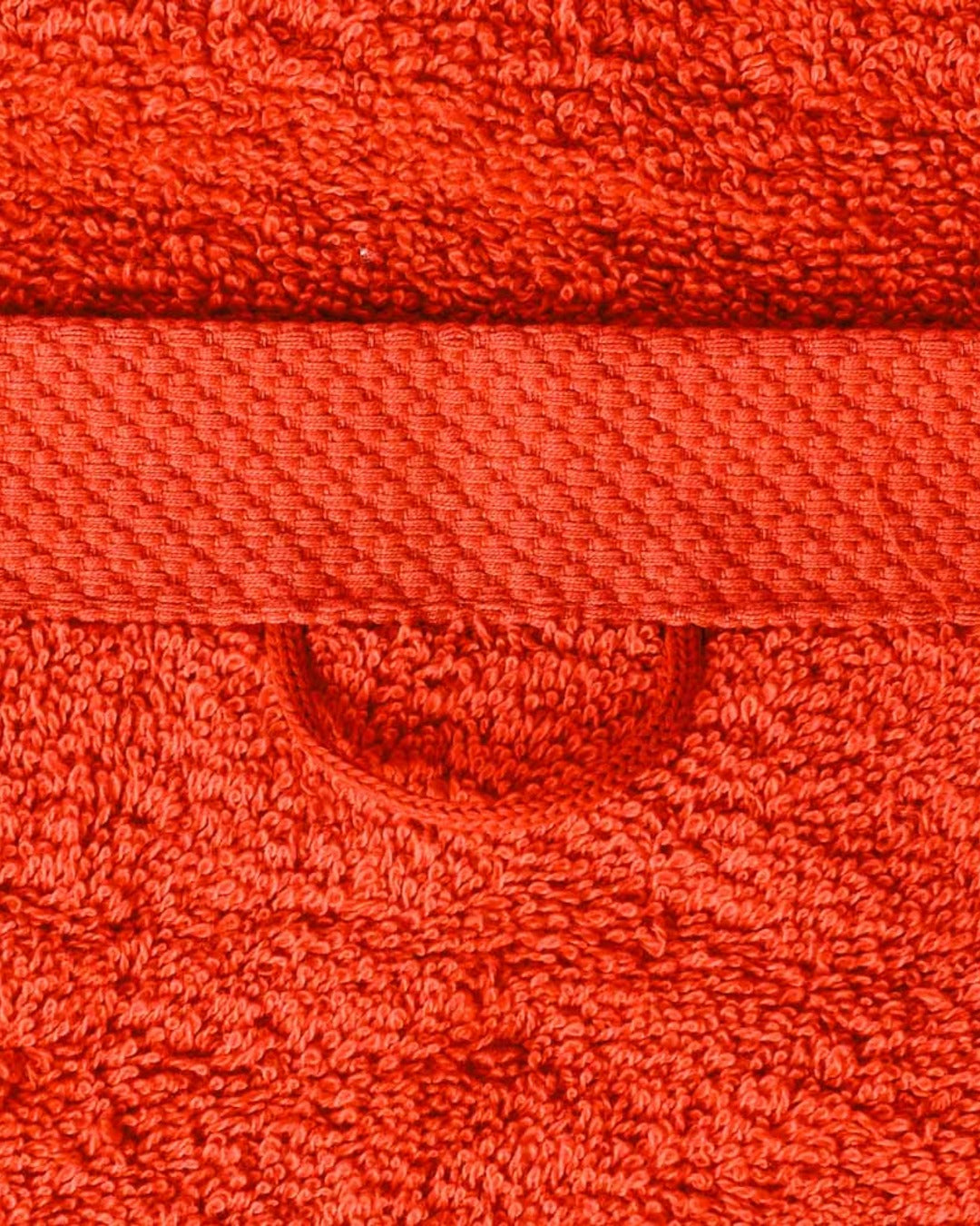 Merci - Terry Cloth Bath Towel - Red Soir