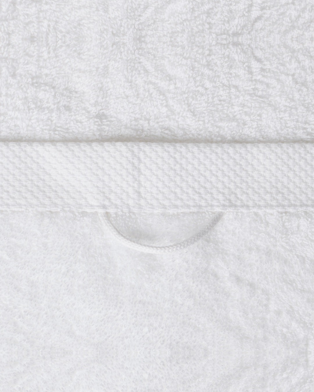 Merci - Serviette De Bain En Éponge - Blanc Brume