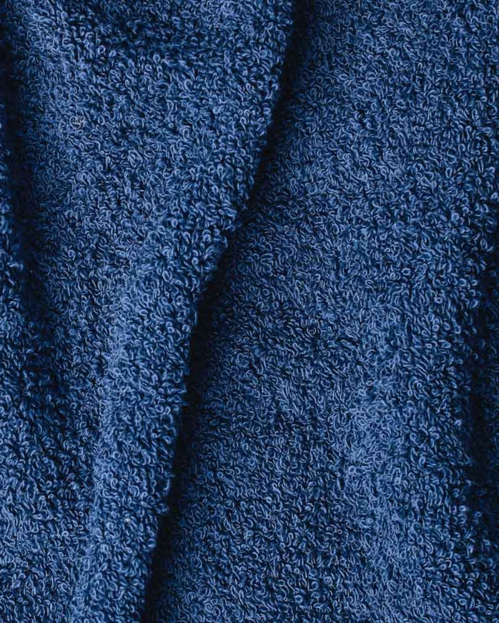 Merci - Terry Cloth Bath Towel - Blue Night