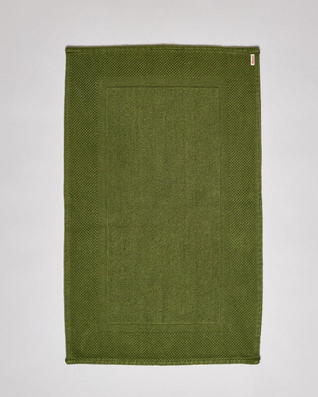 Merci - Tapis De Bain En Coton - Kaki Ombre