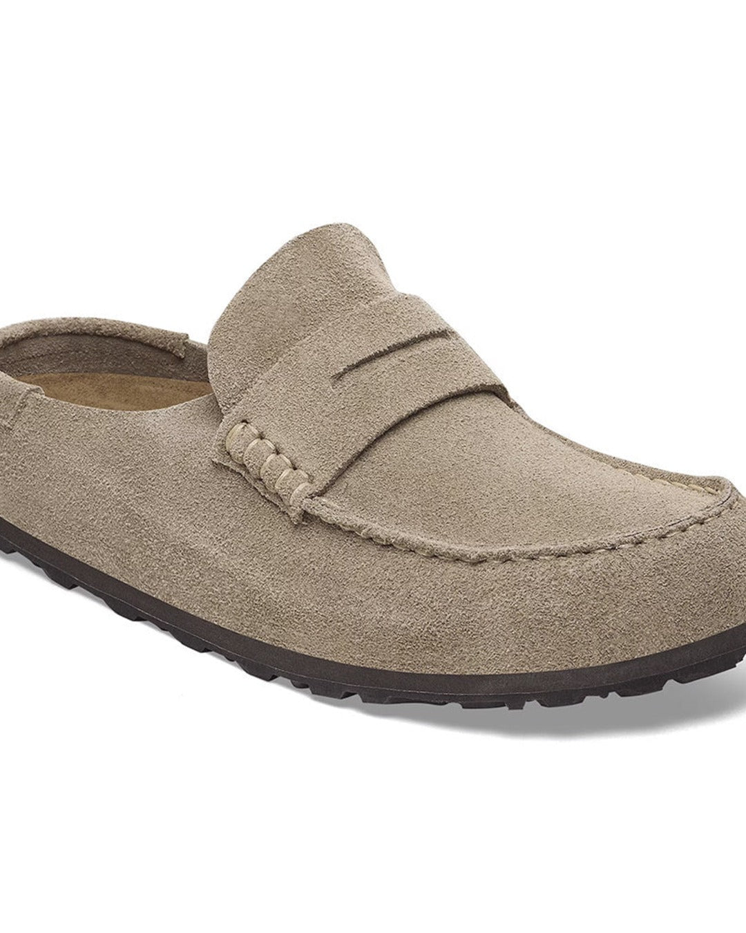 Birkenstock - Mocassins Naples Suede - Taupe