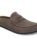 Birkenstock - Naples Suede Loafers - Concrete Gray