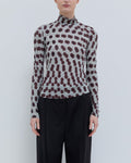 Christian Wijnants - Tugal Turtleneck Top - Plum Polika