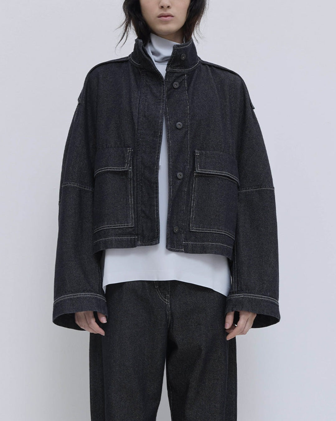Christian Wijnants - Jola Denim Jacket - Raw Denim