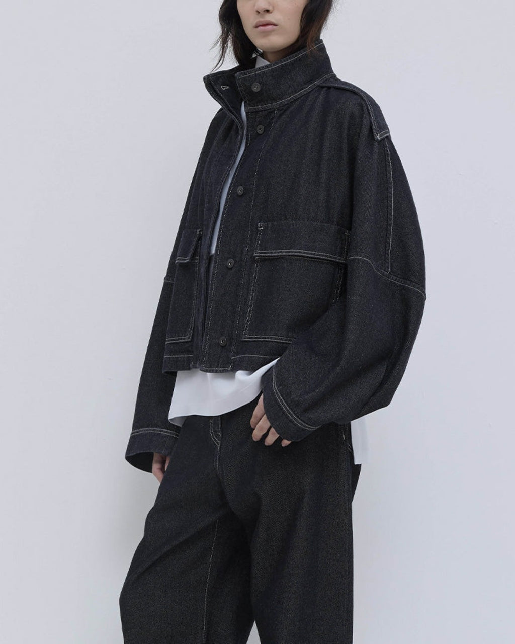 Christian Wijnants - Jola Denim Jacket - Raw Denim