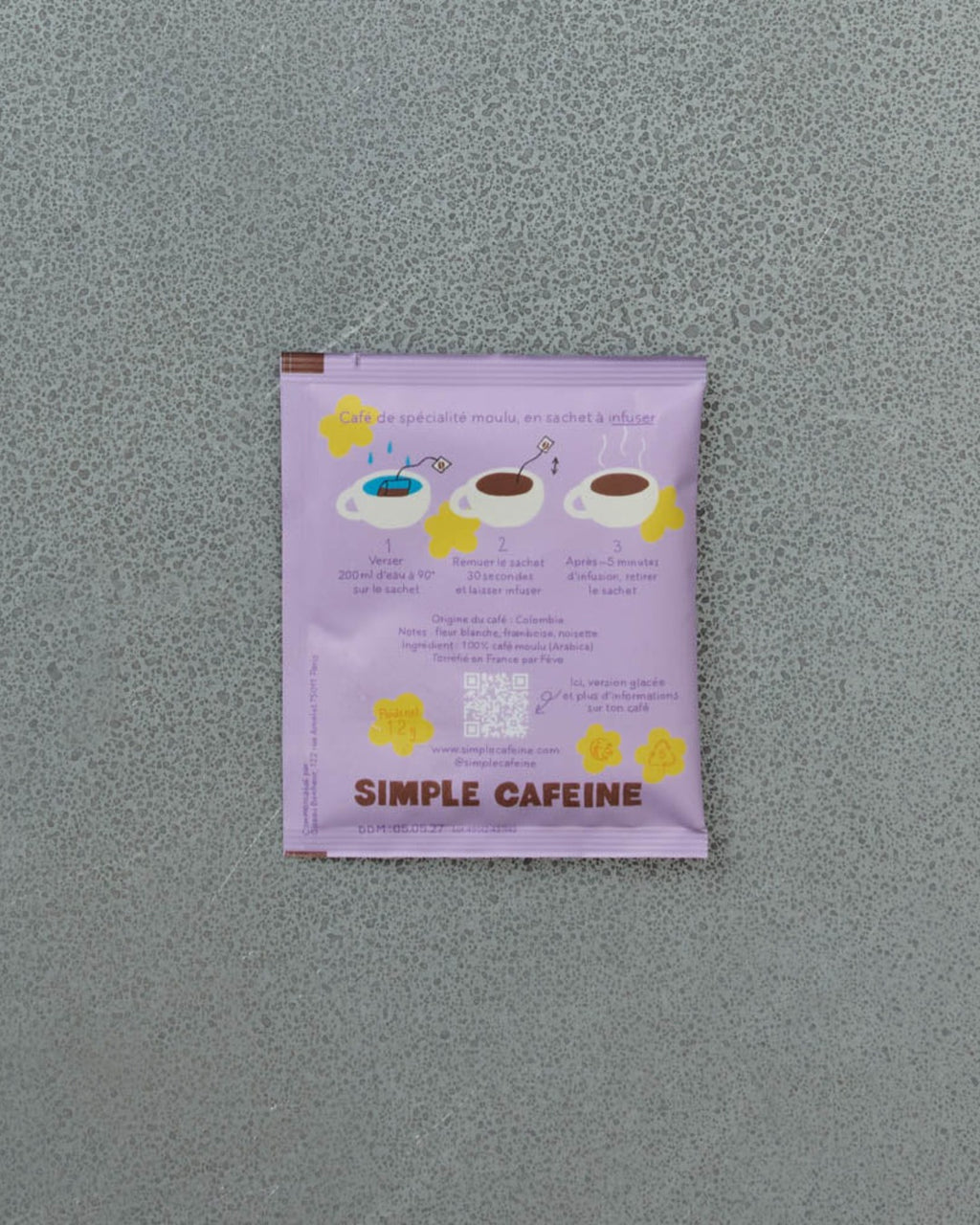 Simple Cafeine - Café Moulu À Infuser Colombie