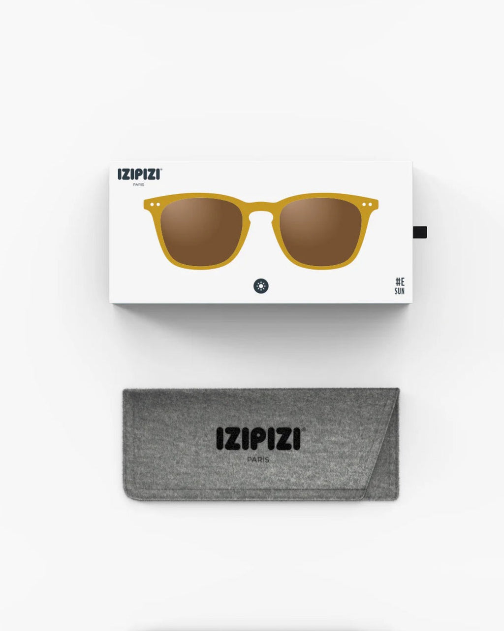Izipizi - Sun Glasses #E - Golden Green