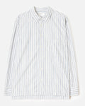 Universal Works - Lucky Shirt - Gray Stripes