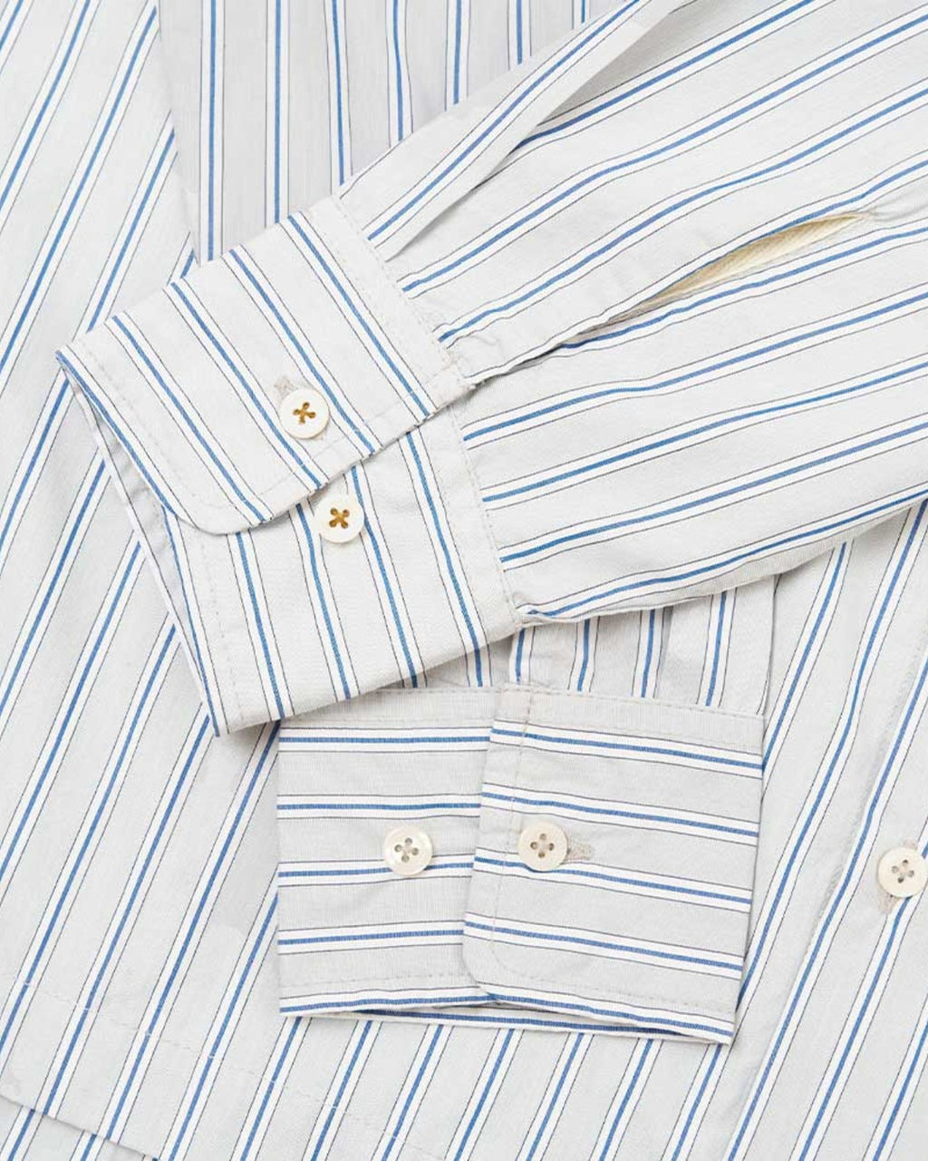 Universal Works - Lucky Shirt - Gray Stripes