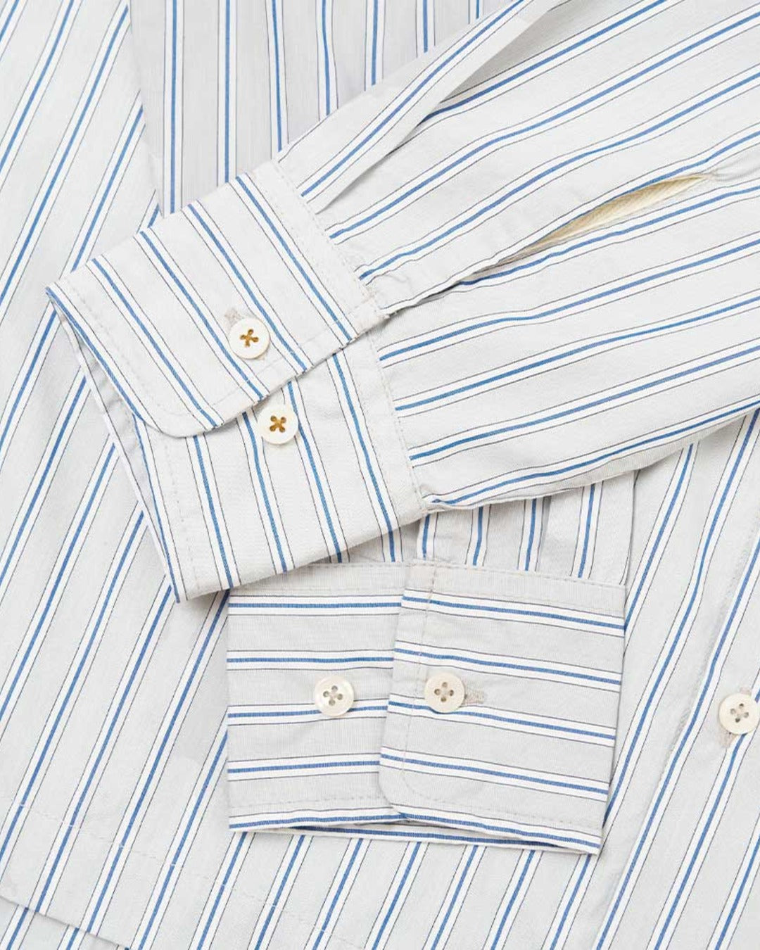 Universal Works - Lucky Shirt - Gray Stripes