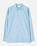 Universal Works - Lucky Shirt - Stripes Blue