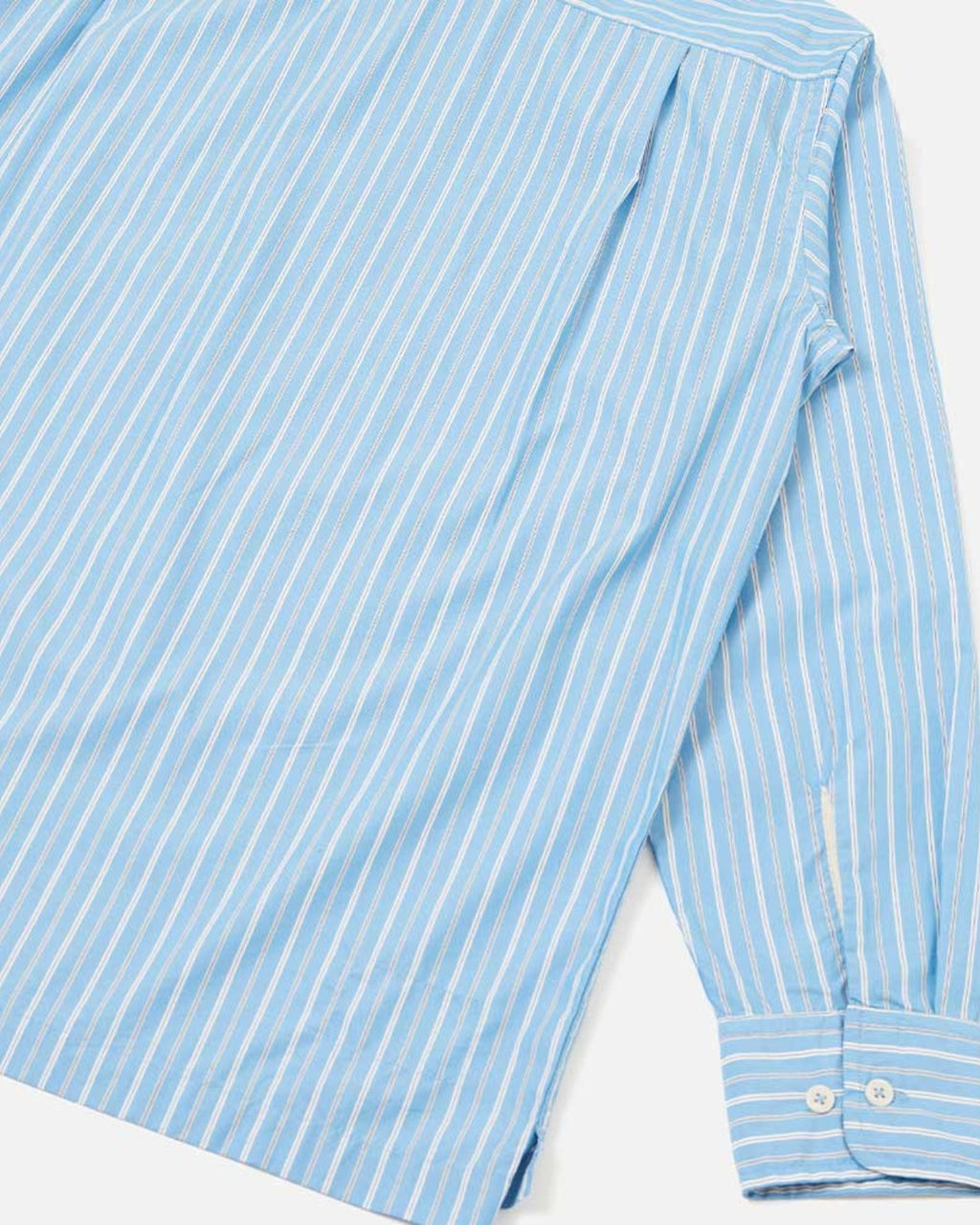 Universal Works - Lucky Shirt - Stripes Blue