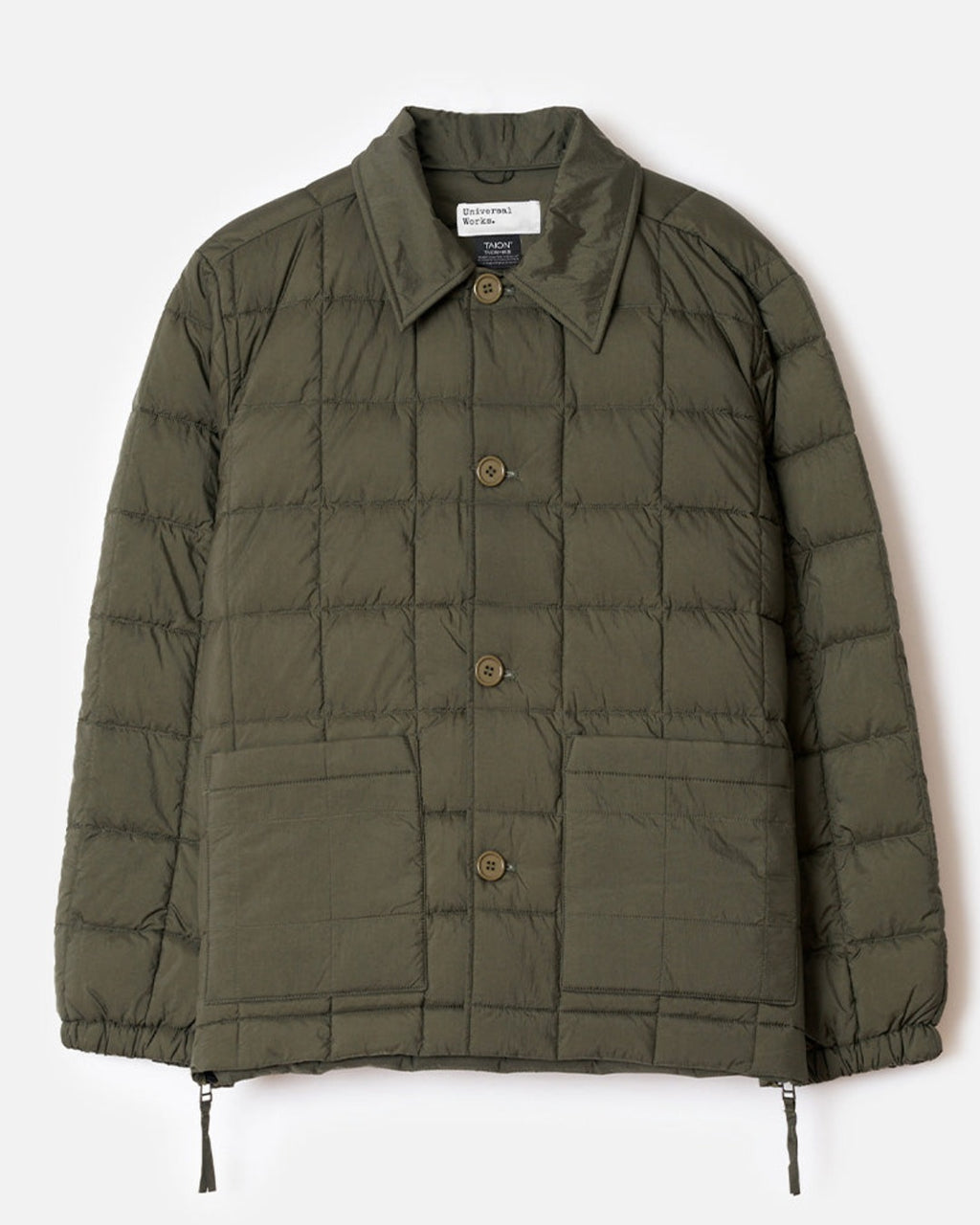 Universal Works - Down Rams Quilted Jacket - Olive