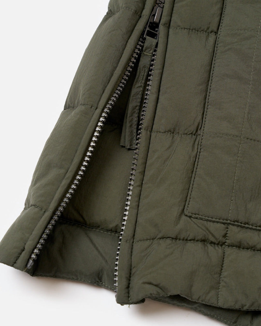 Universal Works - Down Rams Quilted Jacket - Olive