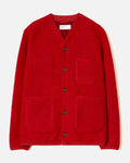 Universal Works - Wool Cardigan - Scarlet Red