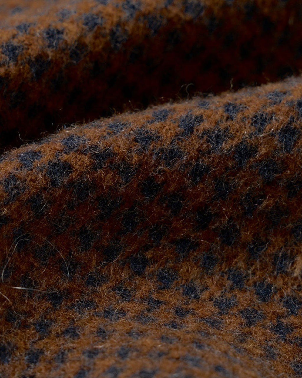 Universal Works - Manteau Stan - Marron & Marine