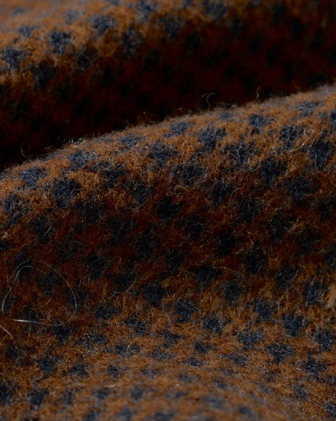 Universal Works - Manteau Stan - Marron & Marine
