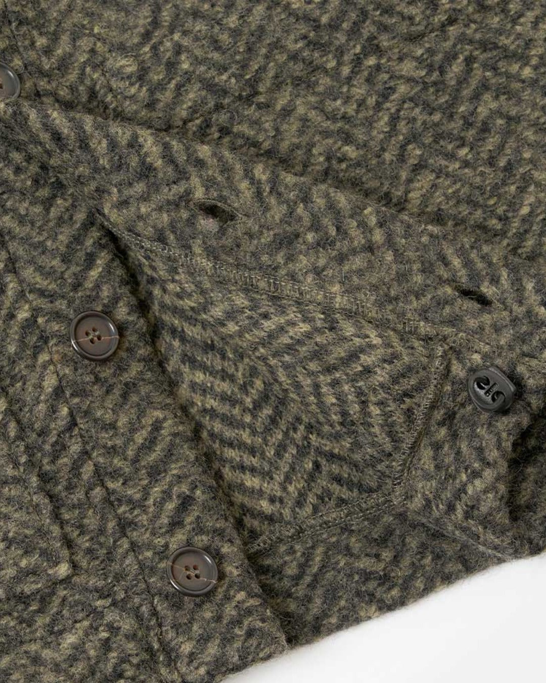 Universal Works - Advance Cardigan - Olive