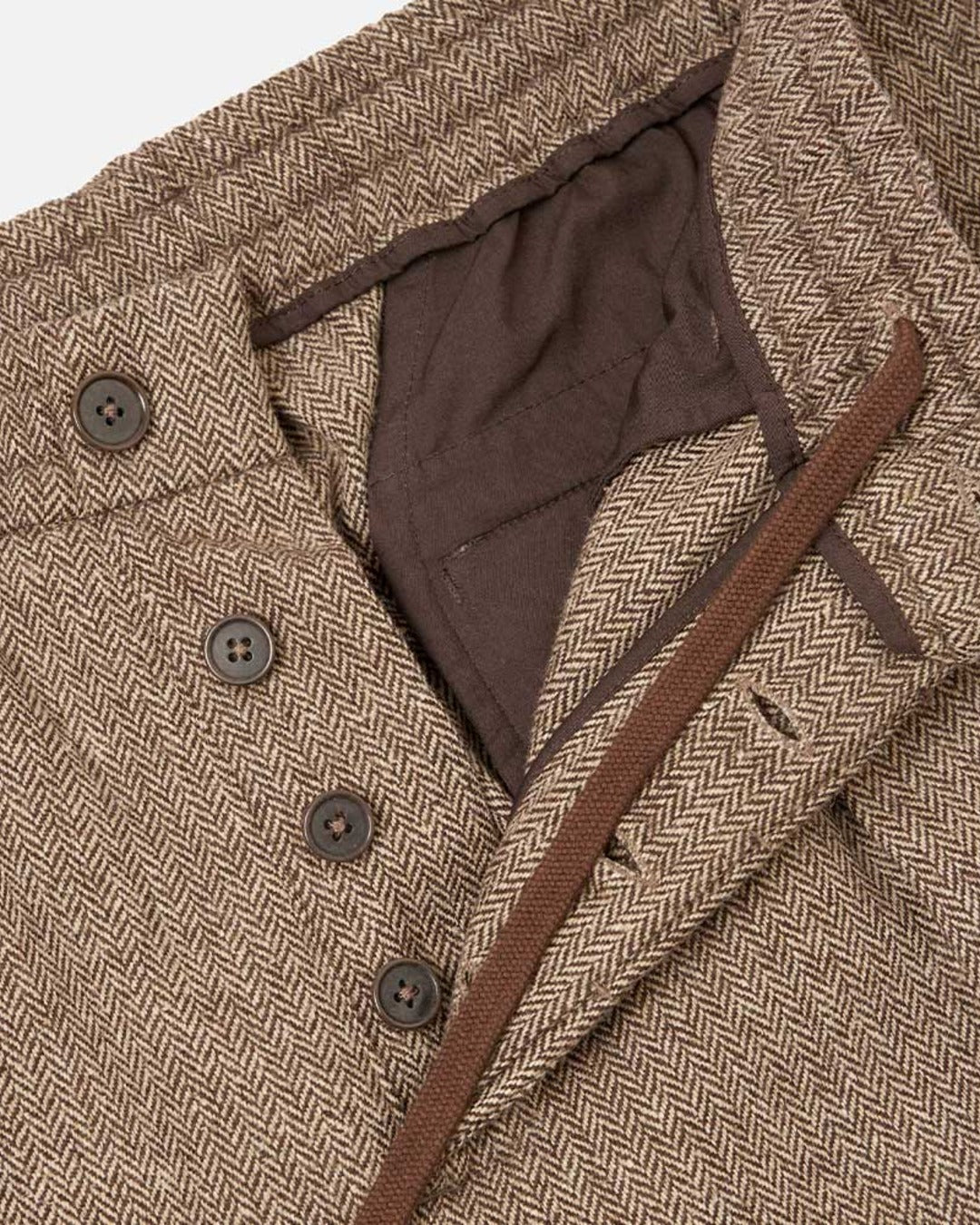 Universal Works - Pleated Track Pants - Brown