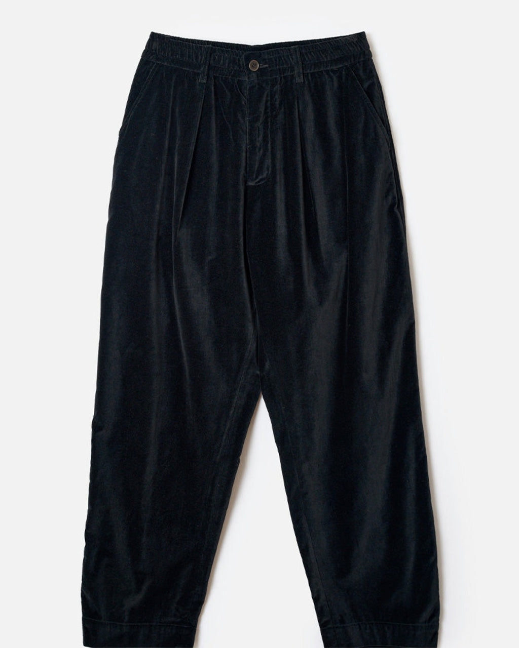 Universal Works - Velvet Oxford Trousers - Black