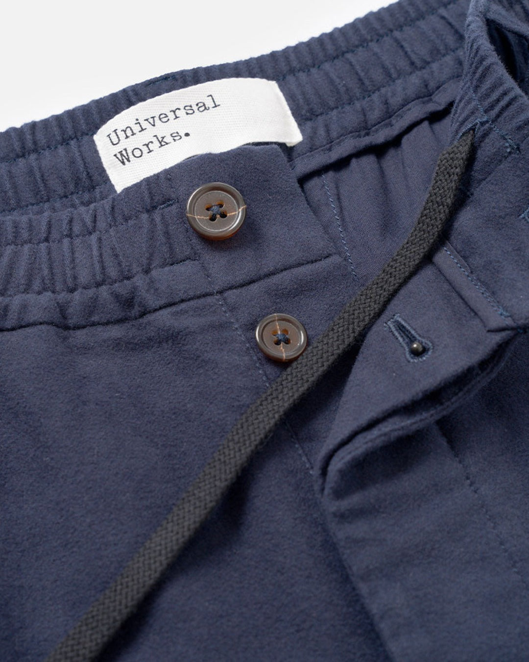 Universal Works - Oxford Micro Canvas Pants - Navy