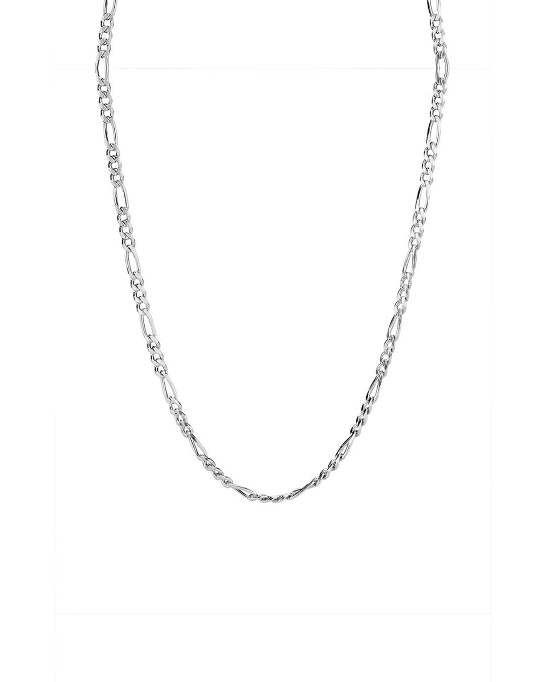 Two Jeys - Figaro Necklace - Silver