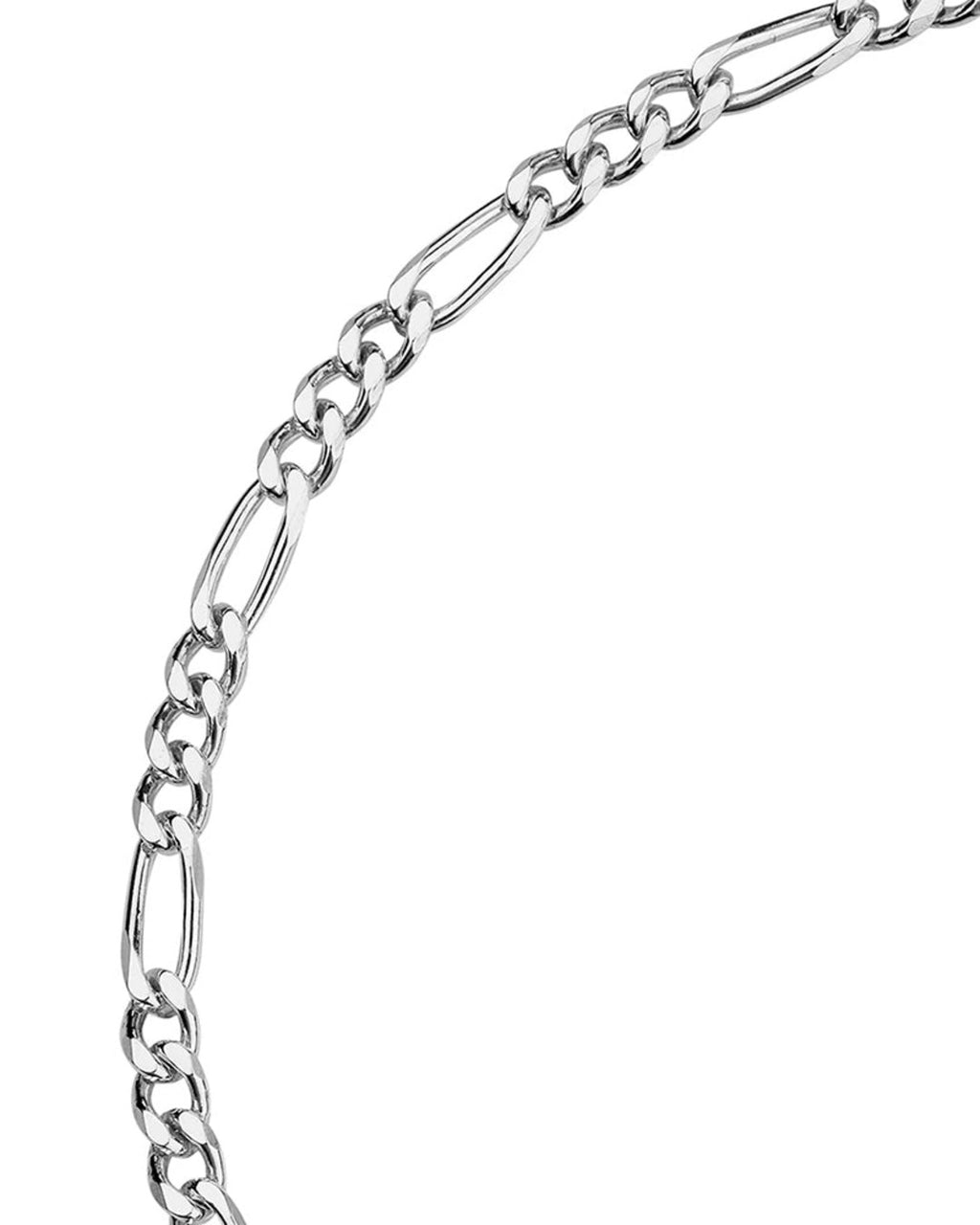 Two Jeys - Figaro Necklace - Silver