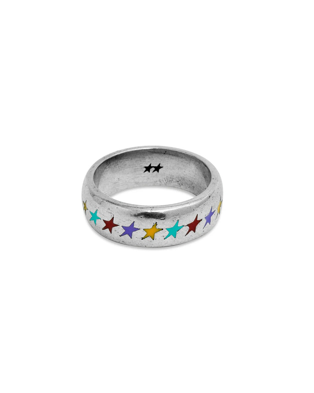 Two Jeys - Bague Starline Multicolore M - Argent