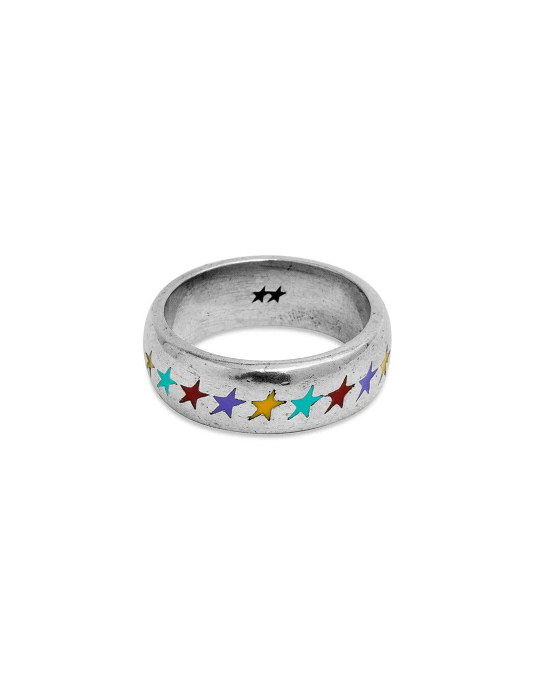 Two Jeys - Bague Starline Multicolore M - Argent