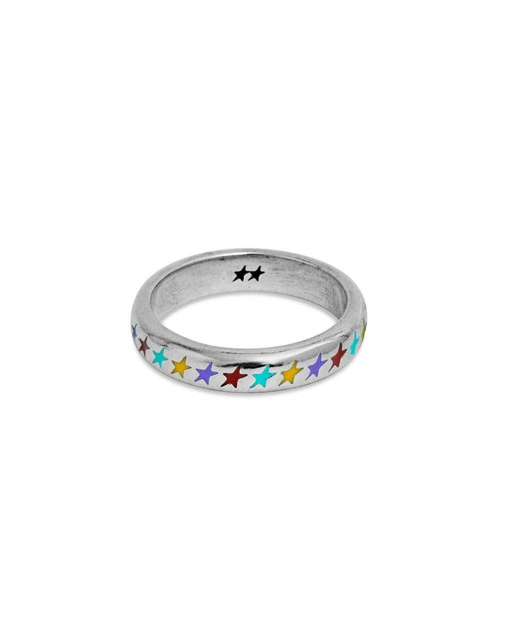 Two Jeys - Bague Starline Multicolore S - Argent