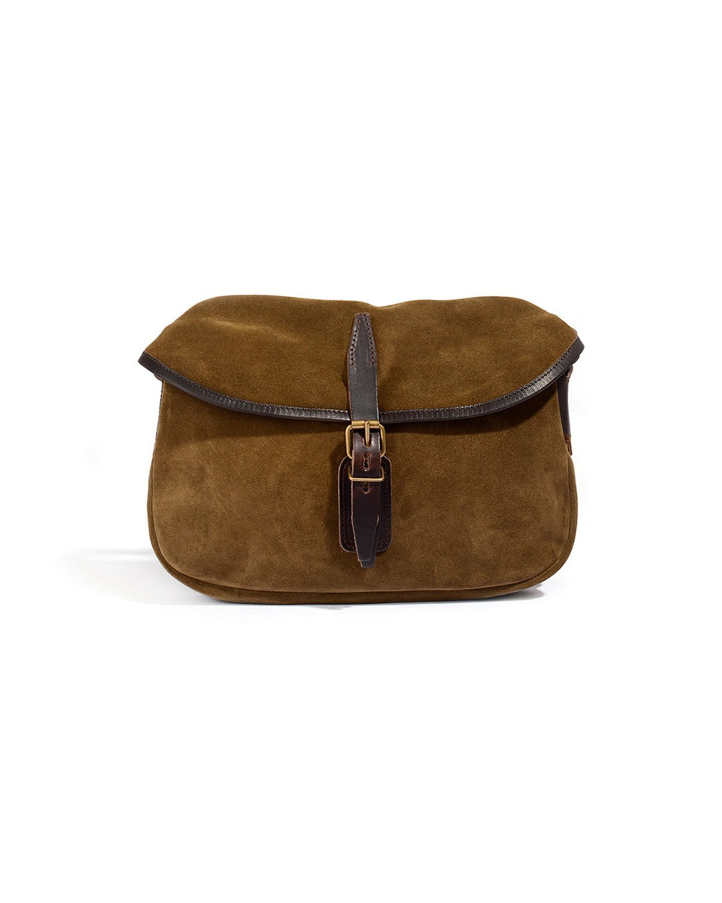 Bleu De Chauffe - Sac Musette Du Pecheur Xs - Marron Noisette