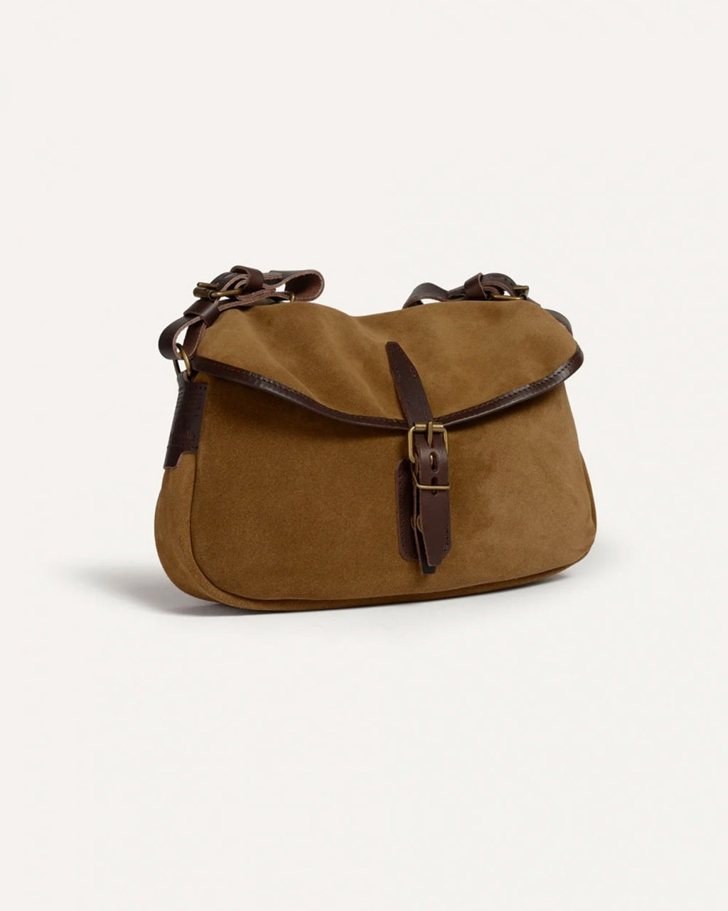 Bleu De Chauffe - Sac Musette Du Pecheur Xs - Marron Noisette