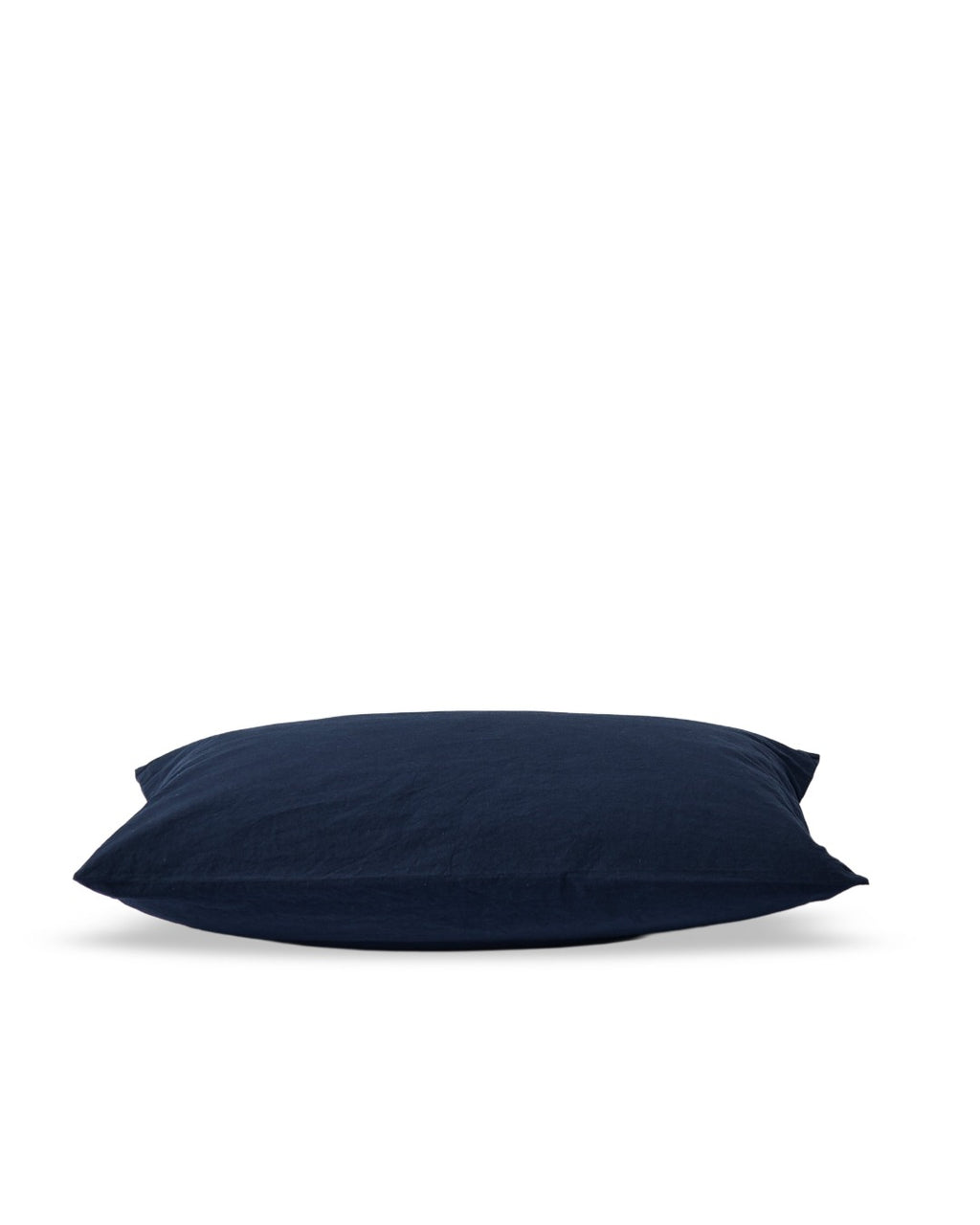 Merci - Cotton percale pillowcase - Midnight Blue