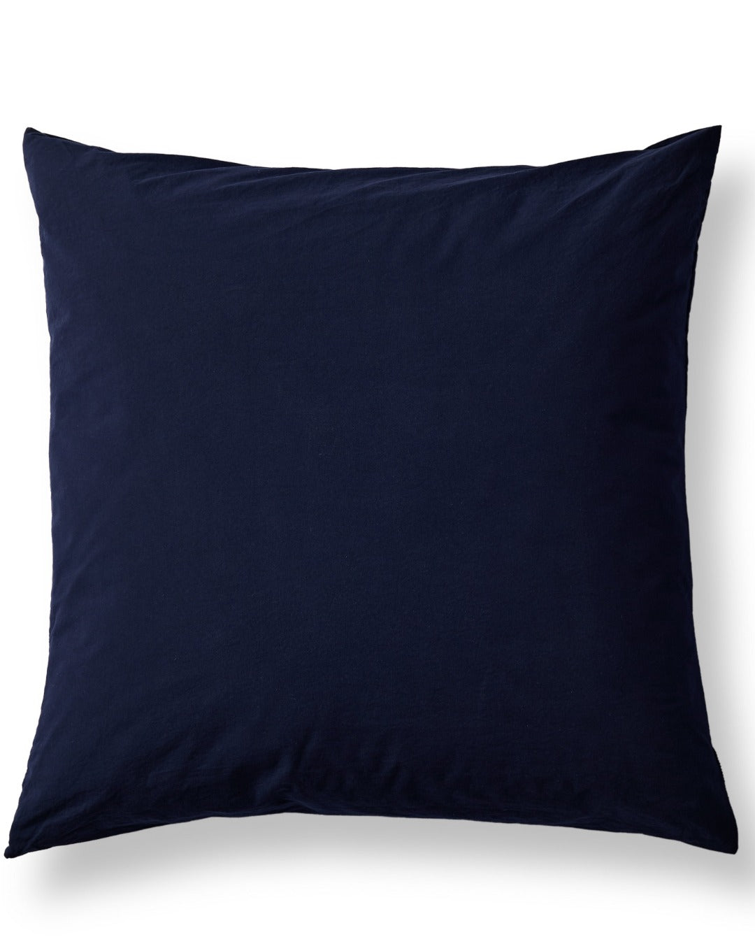 Merci - Cotton percale pillowcase - Midnight Blue