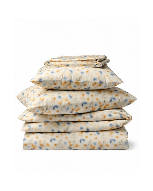 Merci - Parure en percale de coton - Tataki Herbier — packshot de la parure