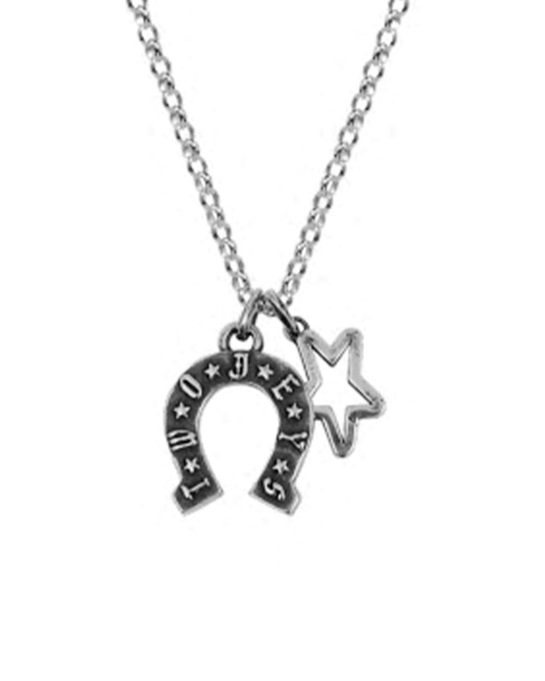 Two Jeys - Horseshoe Necklace - Silver