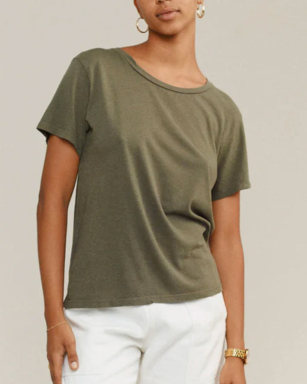 Jungmaven - T-Shirt Ojai - Vert Olive